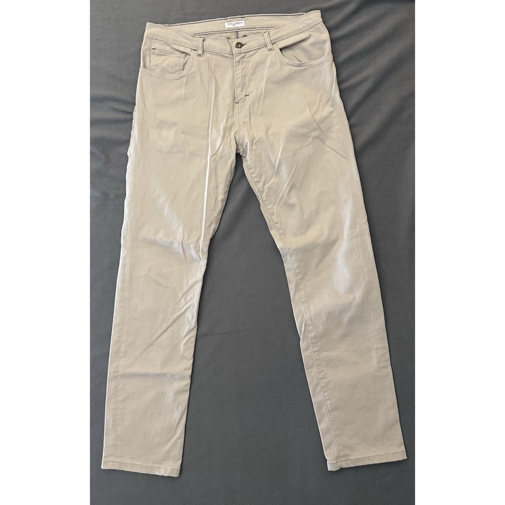 Tom James Blue Delta Jeans Mens 35x31 Gray Jeans Alexander Straight